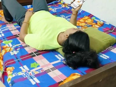 Step sister dominates me hard, fucks me deep until cum on my body, squirting orgasm